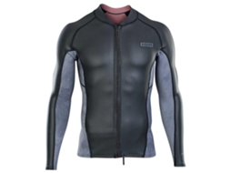 Camiseta Manga Comprida Neo Zip Top 2/1 Mm Skin Preto Cinzento Sion
