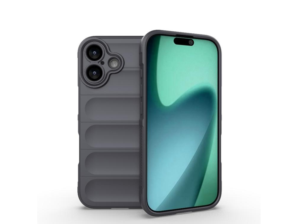 Capa Magic Shield Para Iphone 17 - Tpu Com Forro Aveludado E Proteção Anti-quedas