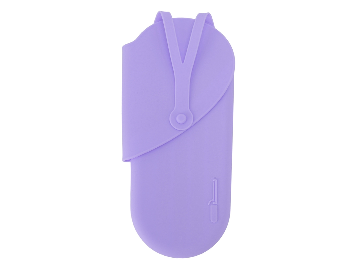 Bolsa De Silicone Portátil Resistente Ao Calor Para Ferramentas De Penteado