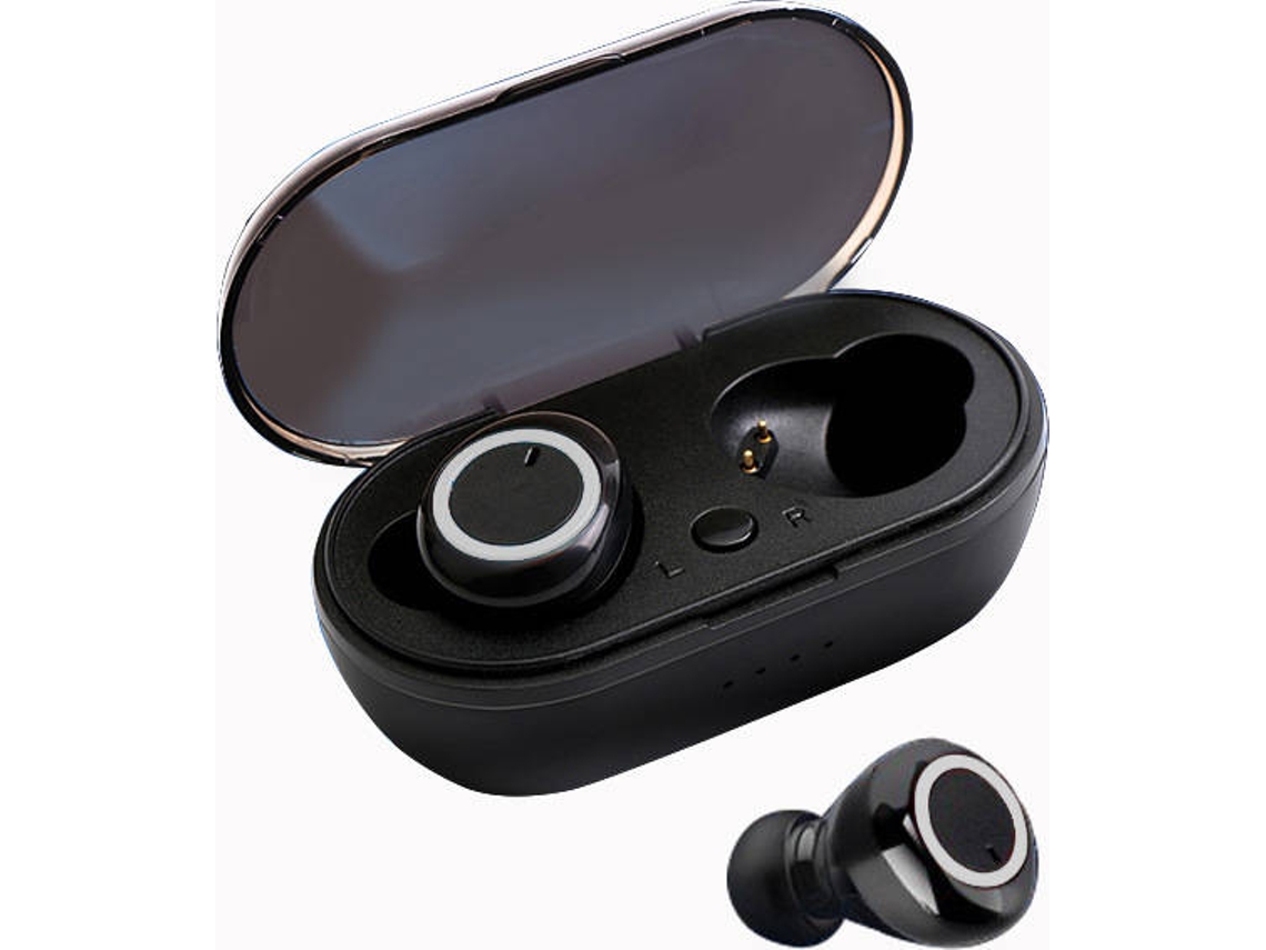 Auriculares Bluetooth True Wireless LOVEBABYLY Y50 (In Ear - Microfone - Noise Cancelling - Preto)
