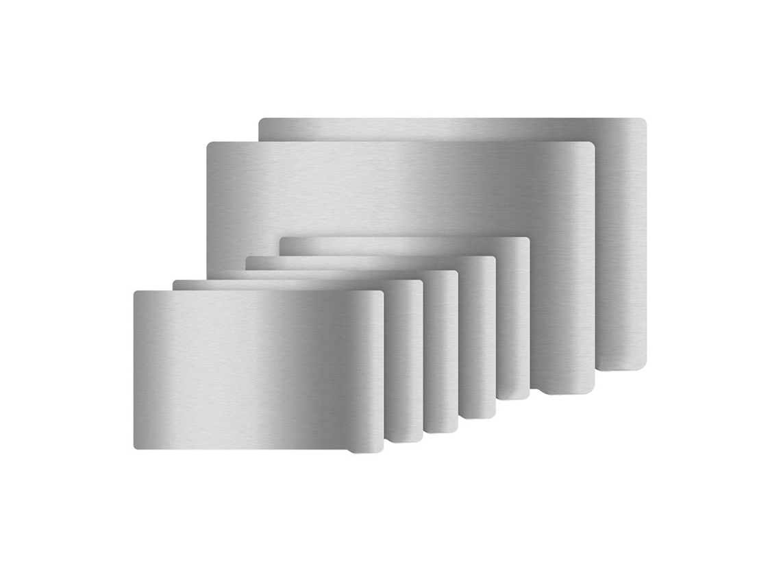 Placa Flexível De Aço Mola Com Base Magnética Para Impressoras 3d Sla/dlp Saturn 196x126mm