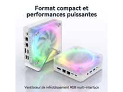 Mini Pc Compacto - Firebat - Ryzen 7 8745hs - 16gb Ddr5 - Ssd Nvme 512gb - Usb4