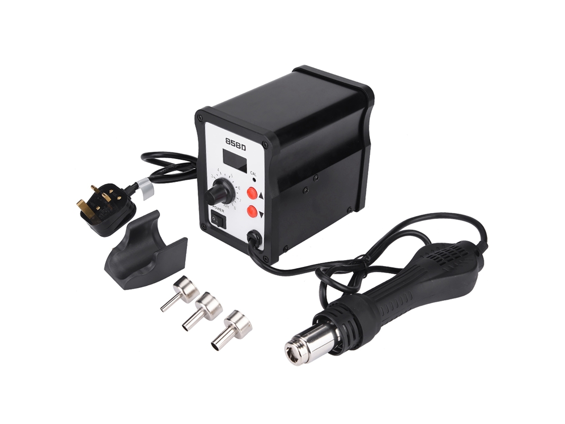 Pistola de Ar Quente Led Digital 858d S/MARCA