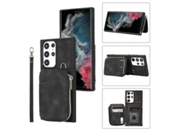 Capa Traseira Com Zíper Para Samsung Galaxy S23 Ultra 5g