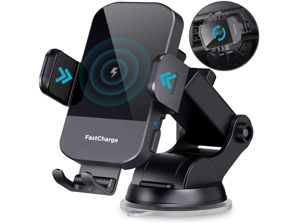 Suporte Carregador Ydcy Czwxc-221026-1Fm Qi Iphone/Samsung Galaxy 15W Preto