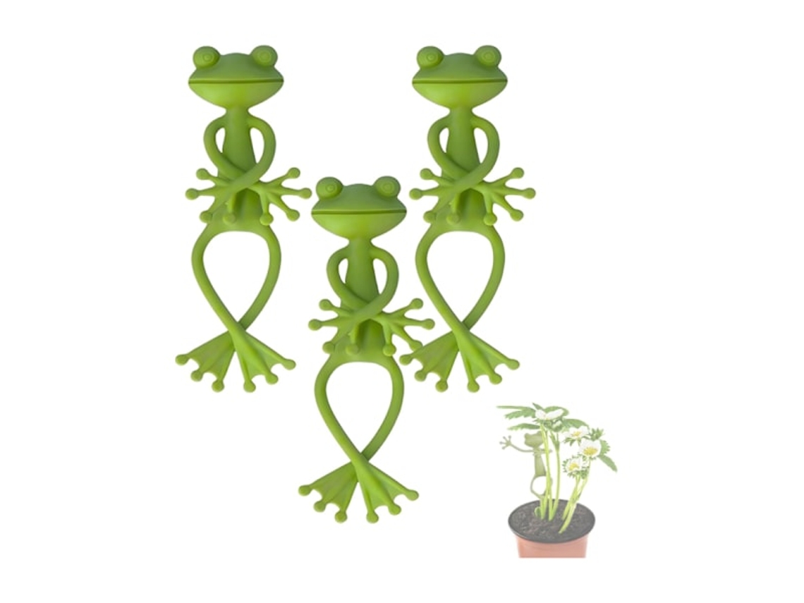 Suporte de Sapo verde para Plantas AQUAFORGE