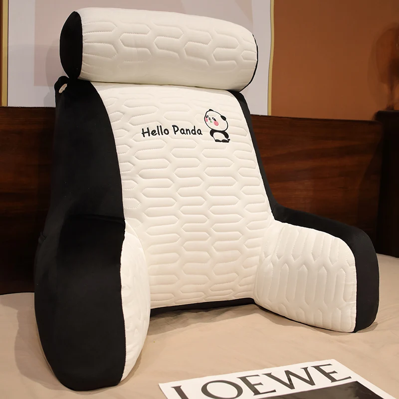 Almofada para Adultos, Almofada de Assento, Almofada de Encosto MDUG (panda 60 50cm)