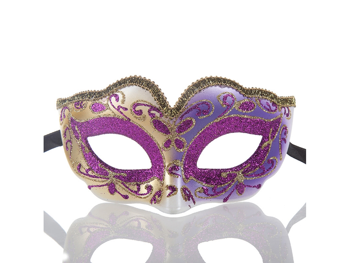 Laxiscreed Máscara De Carnaval Com Detalhes De Renda E Estilo Princesa Para Festas Elegantes