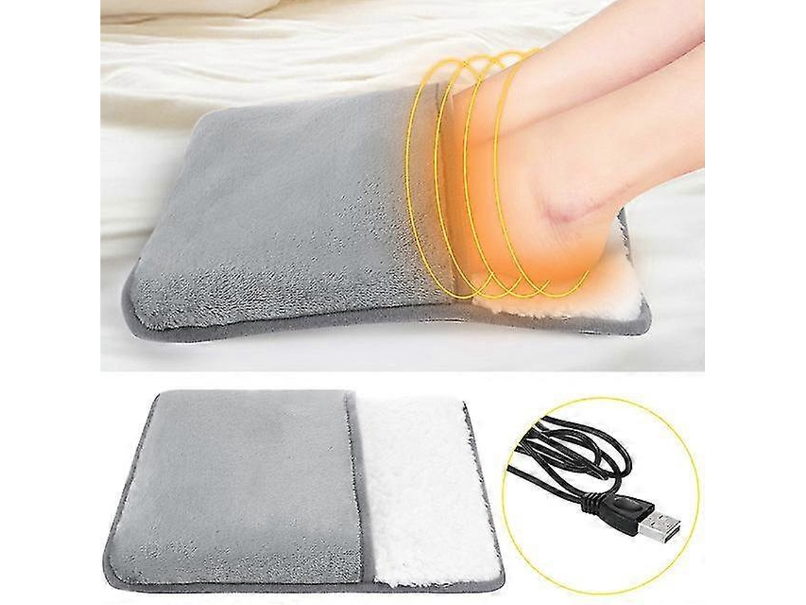 Tapete Aquecido Elétrico Para Os Pés, Manta De Flanela Aquecida Para O Inverno Com Termostato Olysi Shop