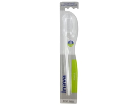 Escova de Dentes Macia 20/100 Cor: Branca INAVA