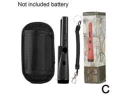 Detector De Metais Portátil Profissional Ip66 À Prova D'água Com Alerta Sonoro E Vibratório E Lanterna Led Para Segurança E Caça.