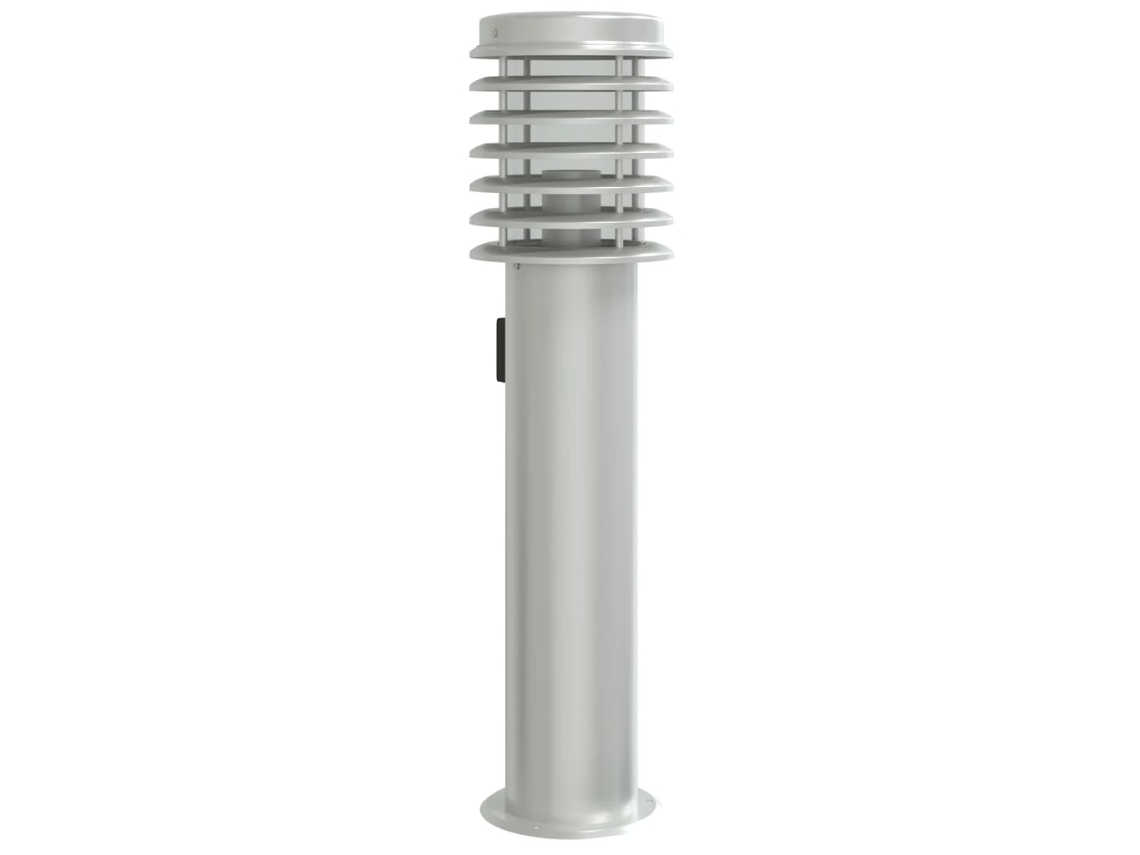 Outdoor Floor Lamp, Outdoor Floor Lamps Vidaxl Prateado Aço Inoxidável (n/a)