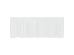 Conjunto 1 Cortina De Renda Vidaxl Branco Poliéster (260 X 1200 Cm)