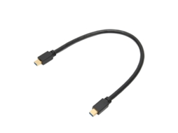 Cabo Dp 1.4 Macho Para Macho 30cm Suporta 8k60hz 4k144hz 2k165hz Para Computador Tv Projetor