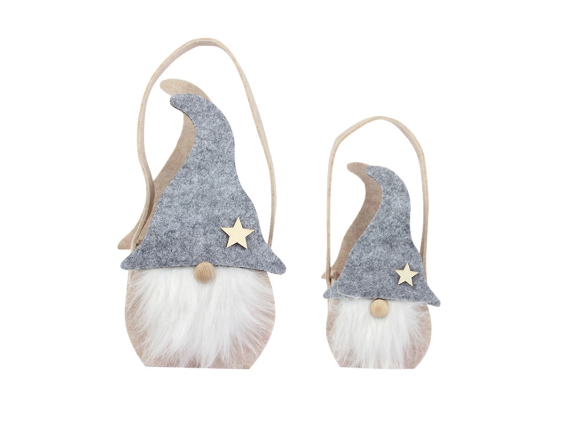 Laxiscreed Sacos De Feltro Para Decoração Natal E Distribuição De Doces, Práticos E Reutilizáveis