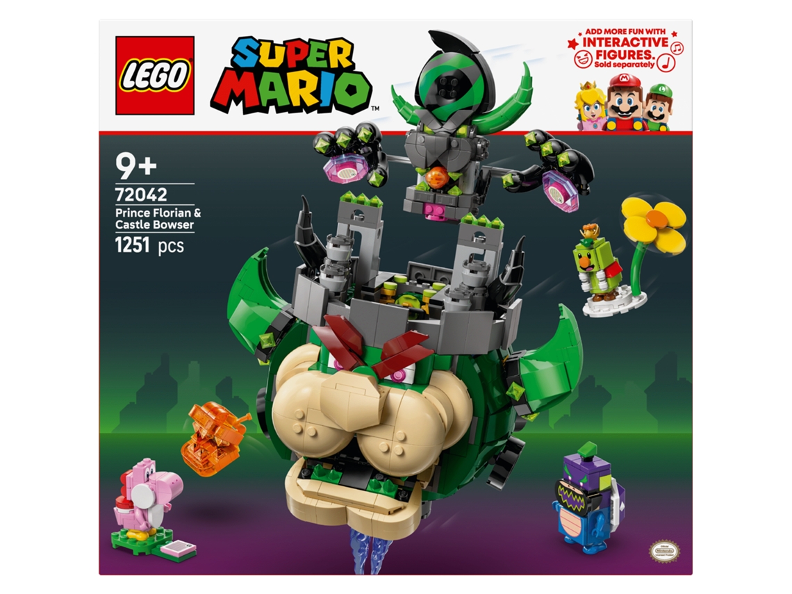 LEGO Super Mario: Príncipe Florian E Bowser Castelo  - 72042