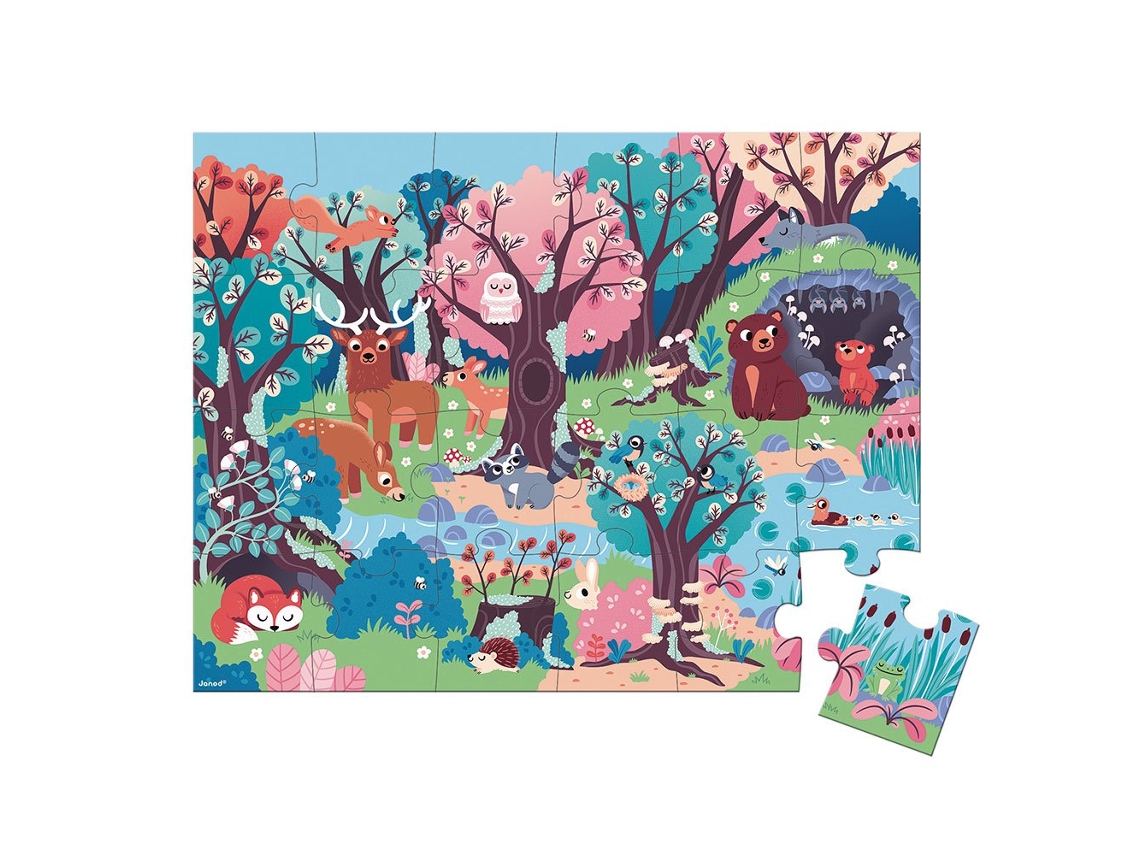 Puzzle 2D JANOD Magical the forest