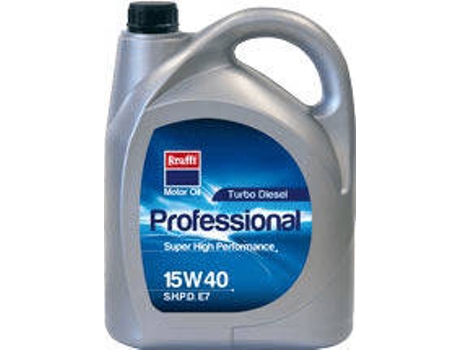 Oleo KRAFFT FLUIDS Óleo De Profissional Turbo Disel Euro Shpd E7 Sae15W40 (20 l)