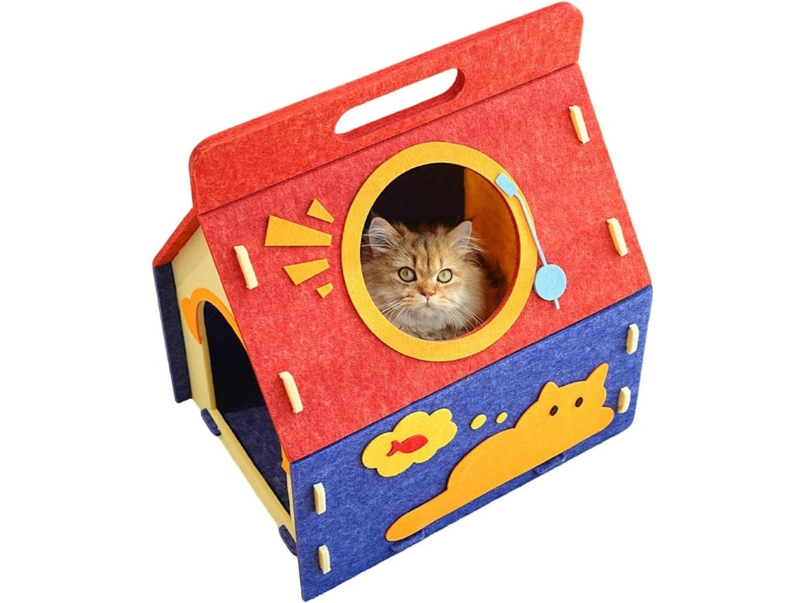 Geschlossenes Katzenbett