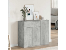 Vidaxl Aparador 88x30x70 Cm Contraplacado Cinzento Cimento