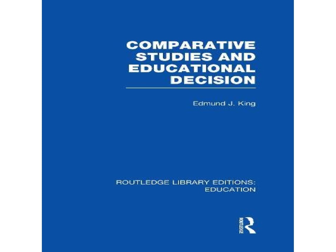 Livro Comparative Studies and Educational Decision de Taylor Francis Ltd (Inglês)