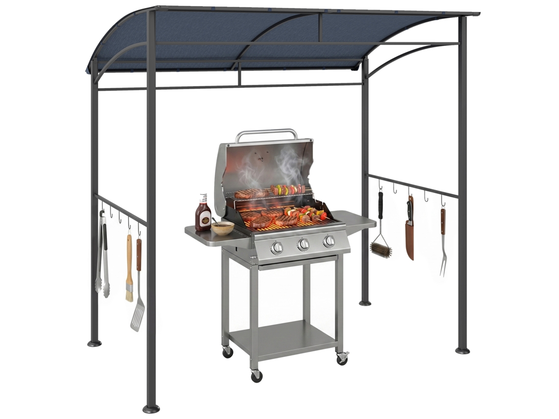 Toldo Triangular Impermeável Para Proteção Solar Em Hdpe E Metal, 3x3x3 M, Cor Latão.