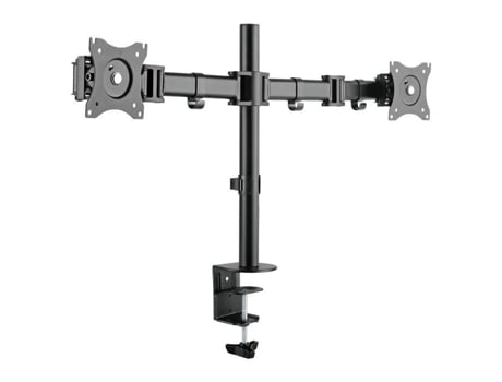 Suporte De Mesa Para Monitor Braço Duplo Para 2 Monitores Até 27 Polegadas 40 X 11,6 X 45 Cm, Ultradesk