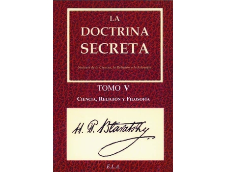 Livro La Doctrina Secreta de Helena Petrovna Blavatsky