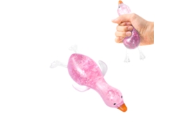 Squeeze Pato Rosa Infantil Brinquedo