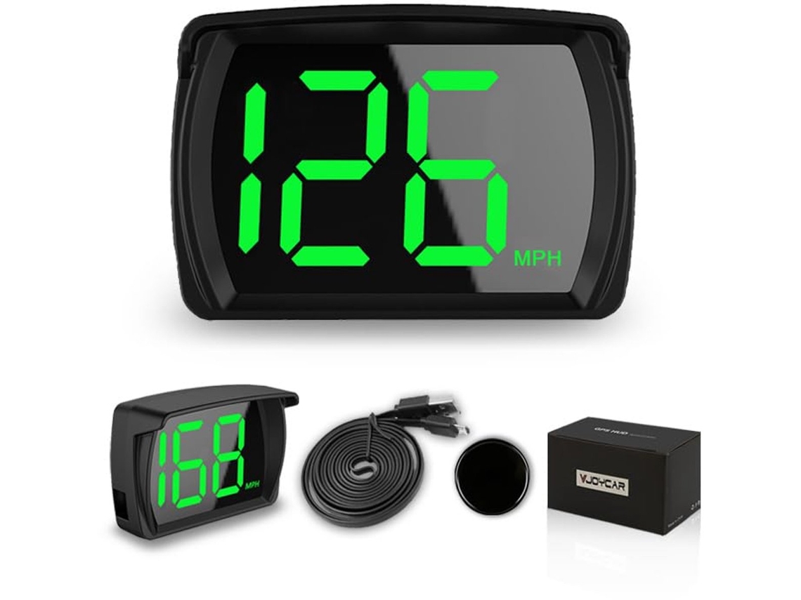 Compatível Com O Novo Velocímetro Hud Gps Digital Para Carros E Caminhões De 2023, Com Cabo Usb E Sistema Plug And Play(somente Na Cor Verde G20)