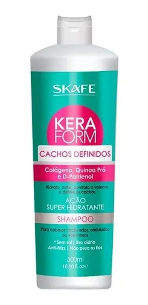 Champô KERAFORM Caracóis Definidos 500Ml