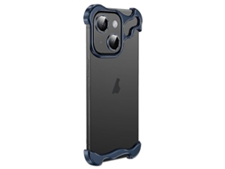 Capa De Celular Metálica Sem Moldura Para Iphone 14 Plus