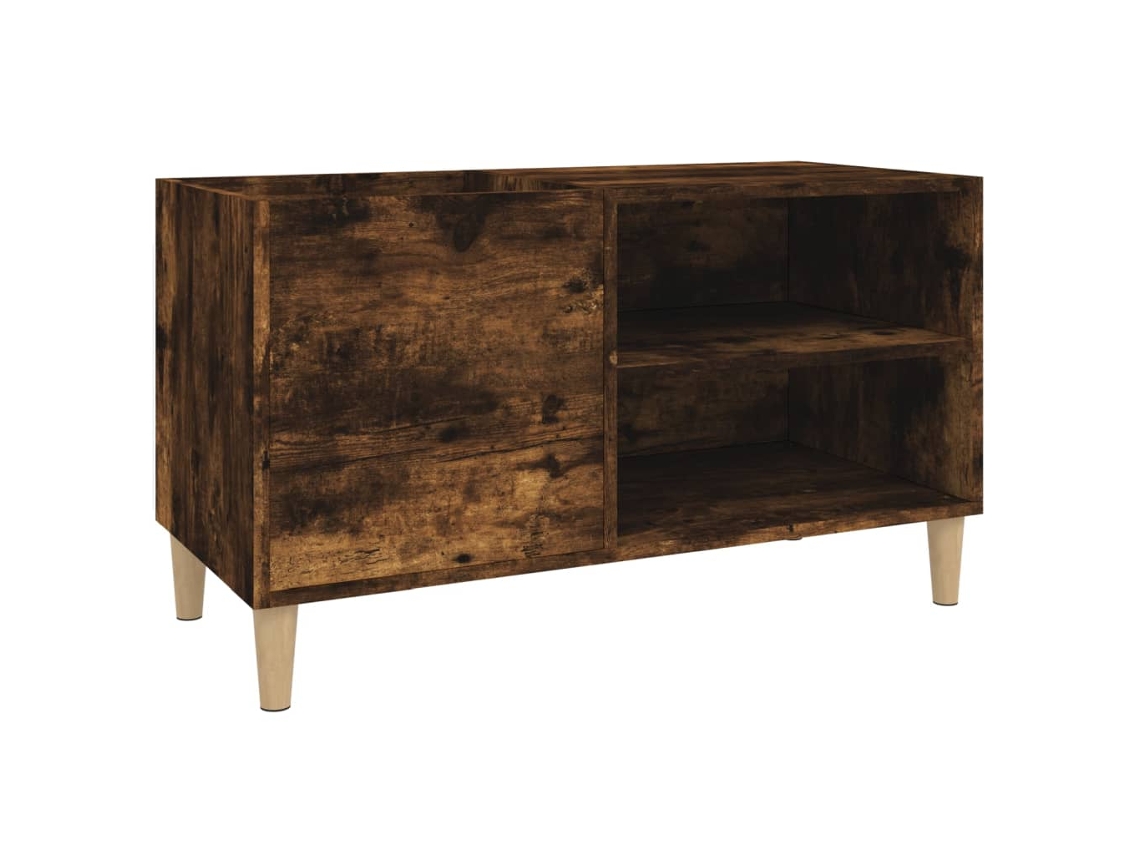 Record Cabinet, Record Cabinets Vidaxl Marrom Madeira Processada (84.5 X 38 X 48 Cm)