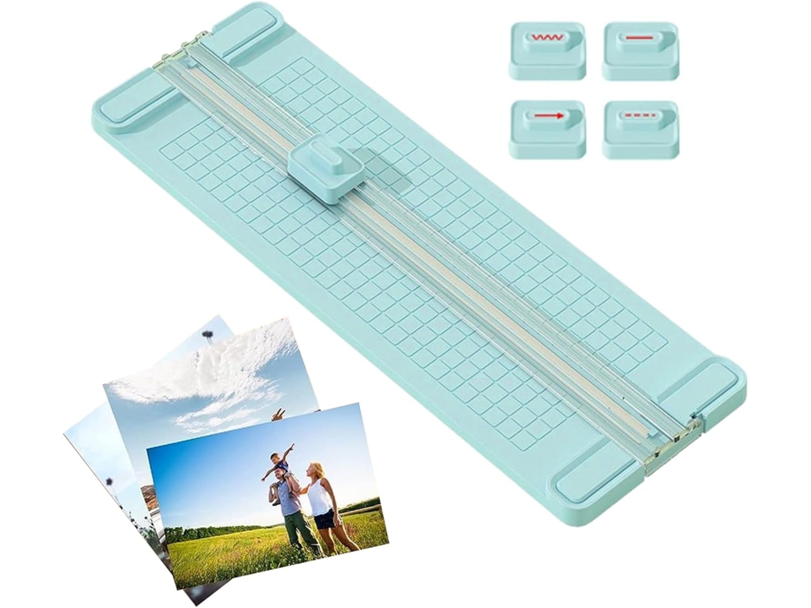 Cortador De Papel Para Scrapbooking, Cortador De Documentos Bidirecional Cortador Multifuncional Gokoco
