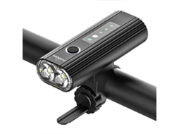 Luz Dianteira 2X Led Xpg Sensor 3000Mah Li-Poly Integrated Preto 650 Lumensfunken