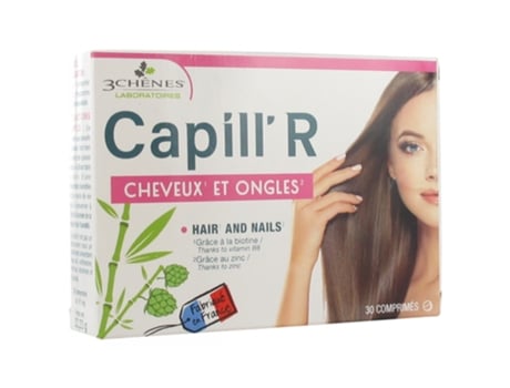 Capill'R Cabelo e Unhas 30 Comprimidos LES 3 CHÊNES