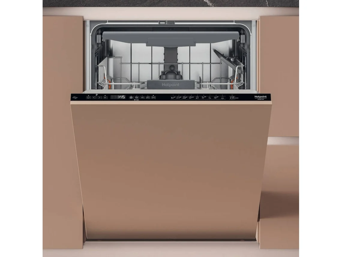 Máquina de Lavar Loiça Encastre HOTPOINT HA6IB16B2M6L0 (16 Conjuntos - 59.8 cm - Painel Inox)