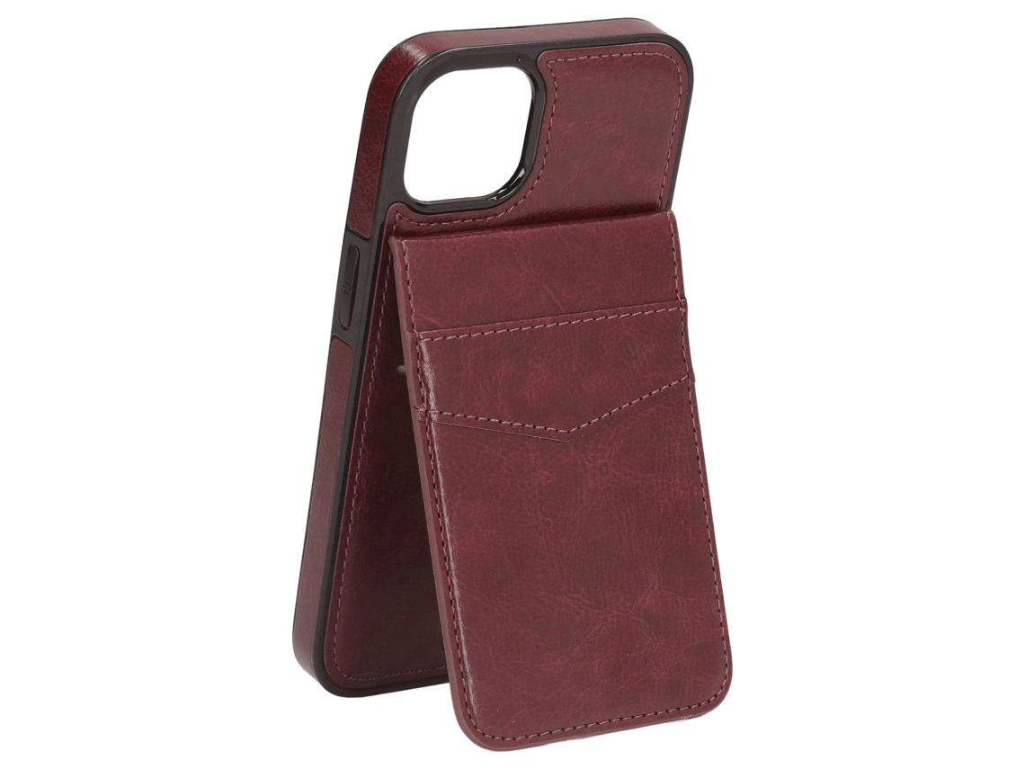 Capa Carteira Iphone 13 LAXISCREED Couro Magnético