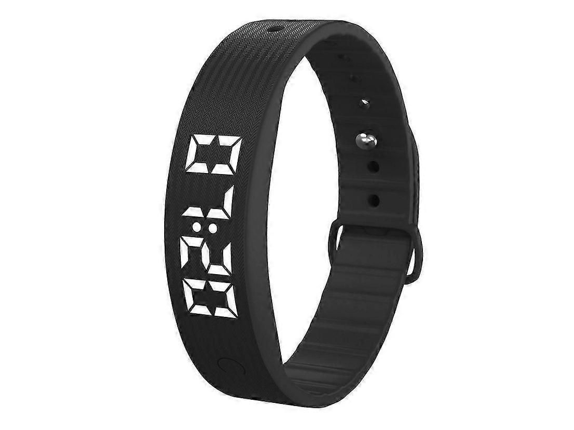 Pulseira Inteligente W5sv Com Alarme Vibratório, Monitor De Sono E Visor Digital.
