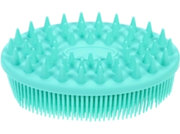 Escova De Banho Silicone Macia E Massageadora Para Meninos, Meninas E Peles Sensíveis, Dupla Face Para Limpeza E