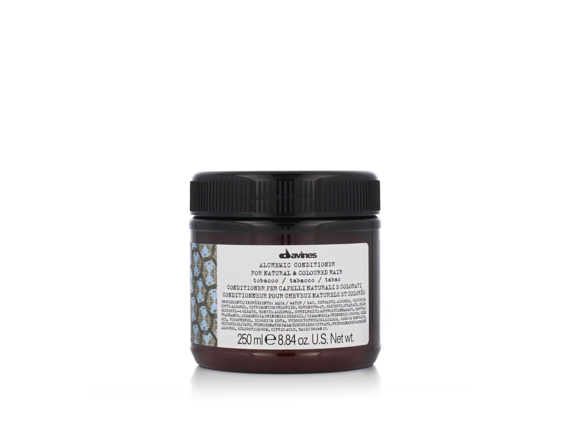 Creme com Cor para O Cabelo DAVINES Alchemic Tobacco 250 Ml