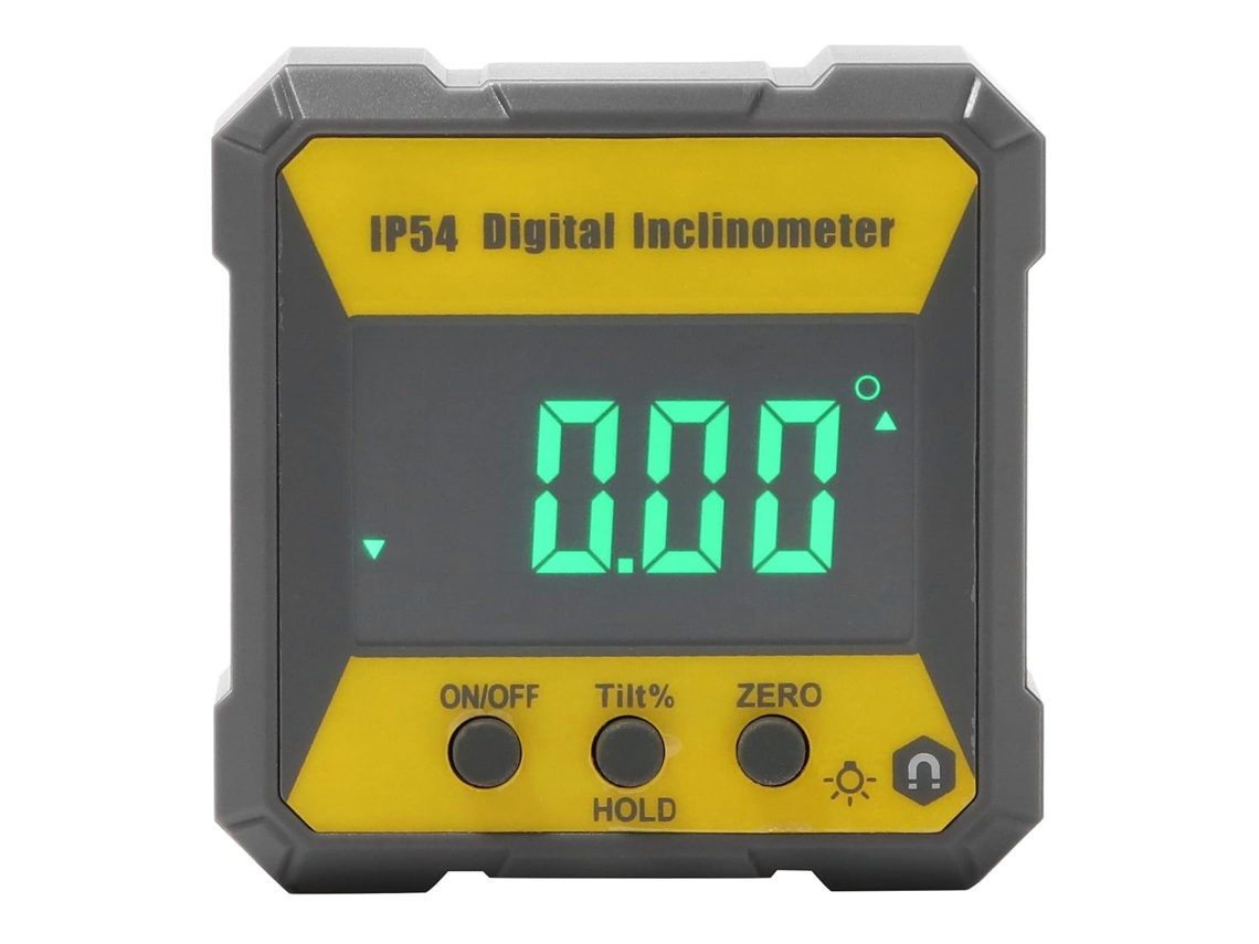 Detector De Ângulo Digital, Caixa De Inclinação De Plástico Com Ecrã Lcd