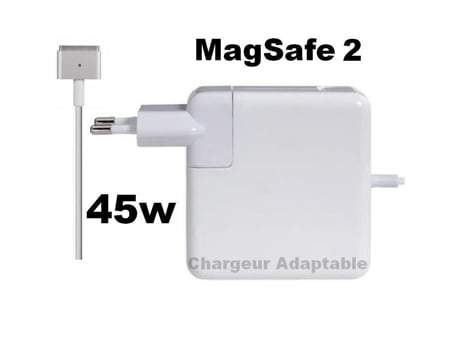 Carregador Substituição Fonte de Alimentação Macbook A1405 A1330 A1370 Magsafe 2 45W. KM ENERGY