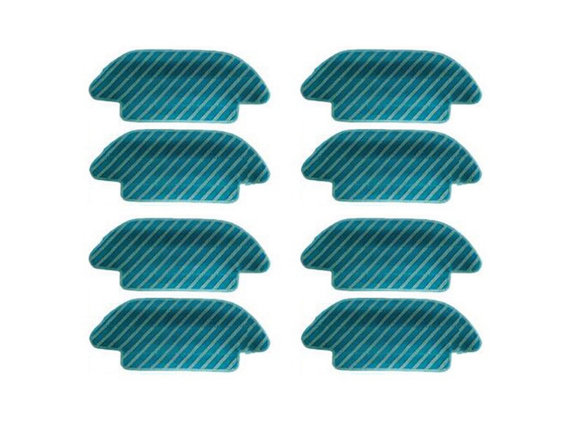 Acessório para Aspiradores CECOTEC 8 un Conga 4090 Ragping Pad Limpeza Pads