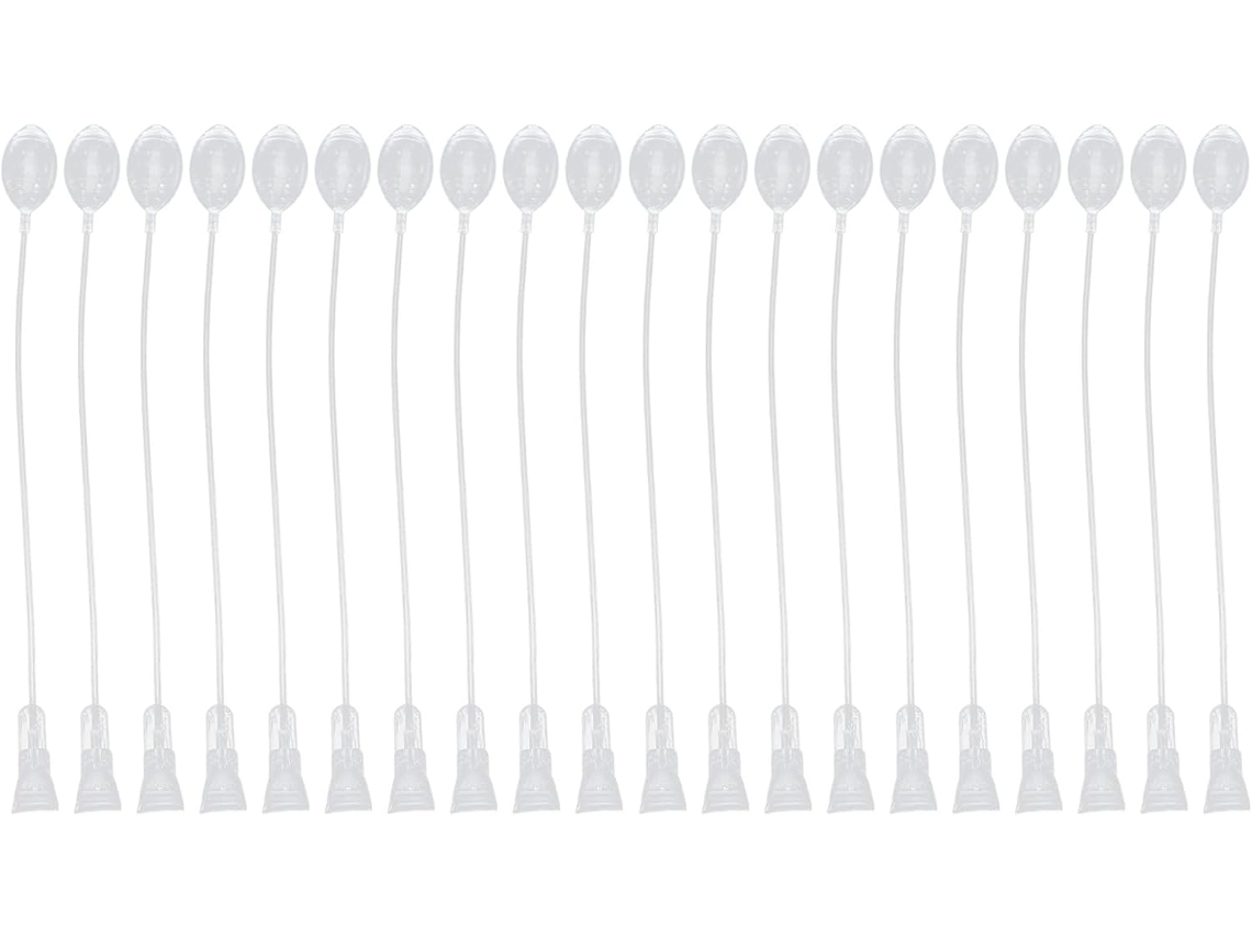 Conjunto De 20 Chapéus Transparentes Com Airbag E Orelhas Móveis, Feitos De Plástico Resistente.