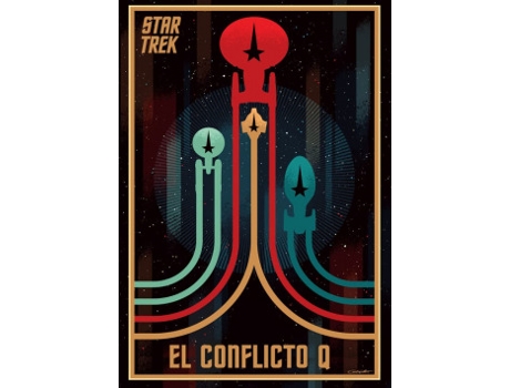 Livro Star Trek. El Conflicto Q de Tipton, Scott, Tipton, David, Messina, David, Califano, Silvia, Alexakis, Alessandra (Castelhano)