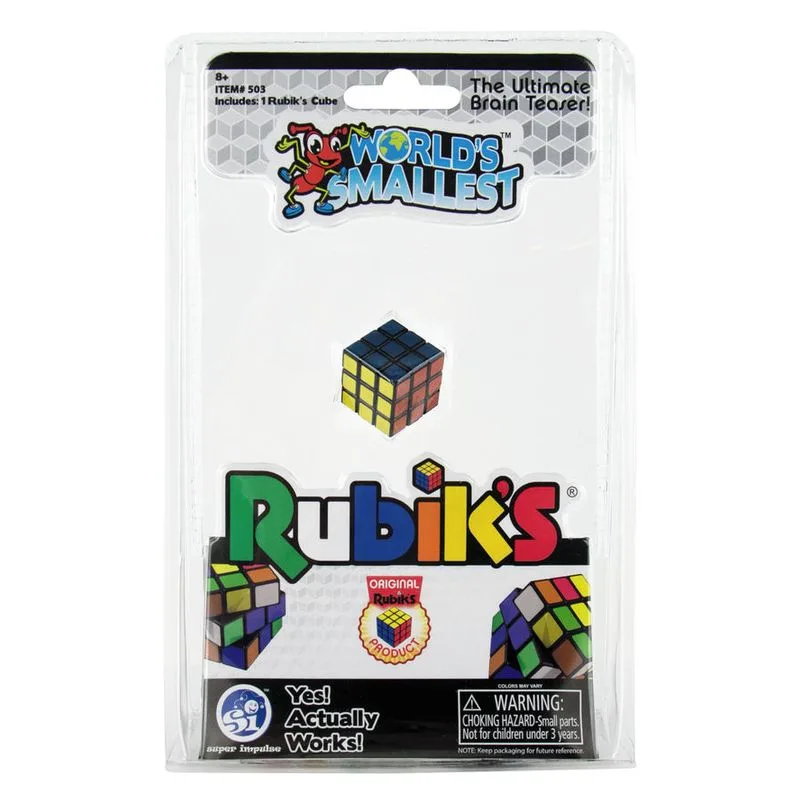 Jogo em miniatura do menor cubo de Rubik do mundo 503 MADNESSTOYS