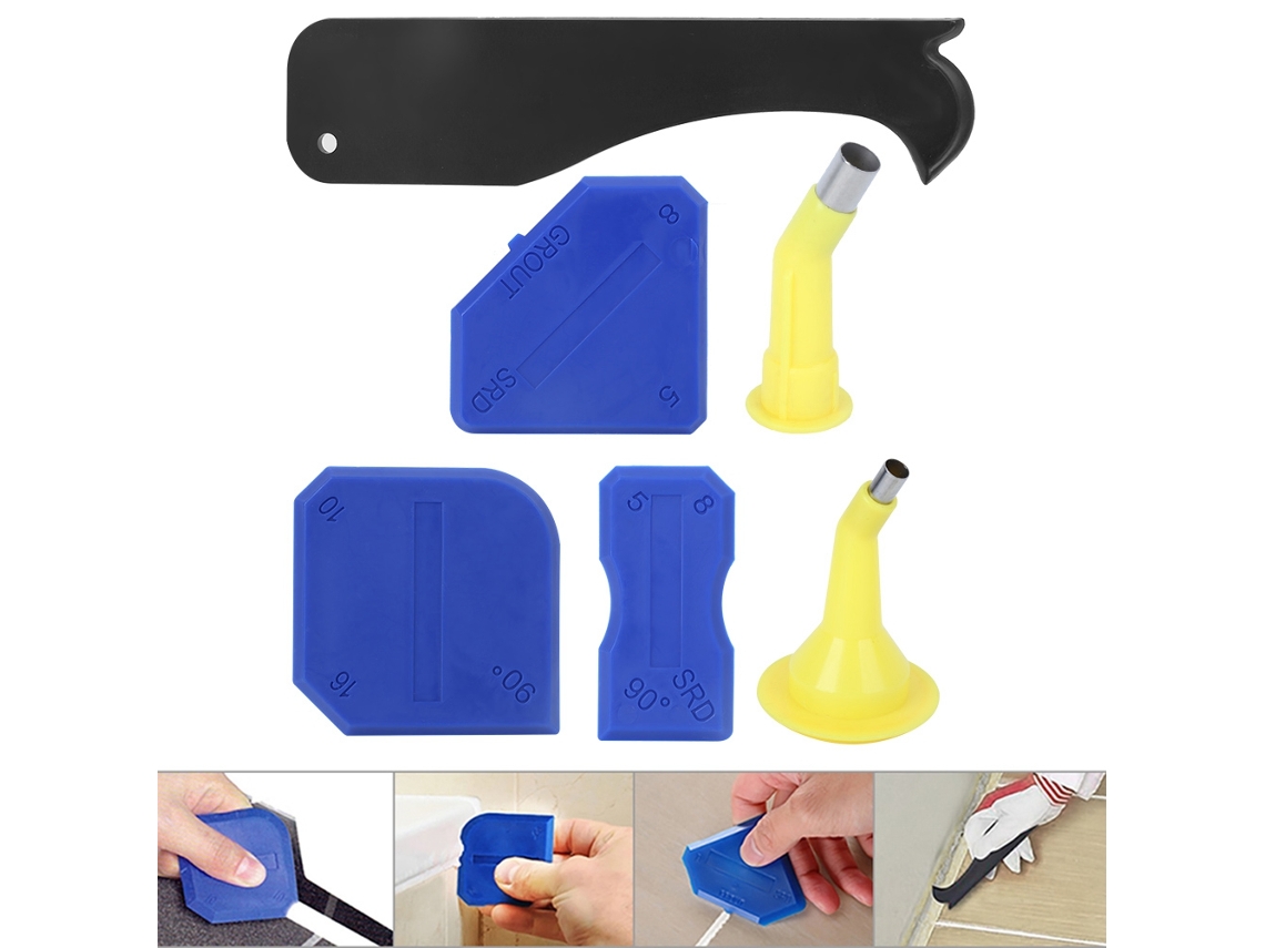 Kit De Ferramentas Laxiscreed Para Aplicação E Remoção De Silicone Selante De Alta Precisão