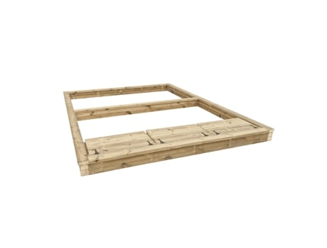 Arenero Masgames Coveri Con Cubierta, Cajón Y Separador 1. Masgames Outdoor Games