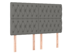 Headboard, Headboards Vidaxl Cinzeto Tecido (144 Cm)
